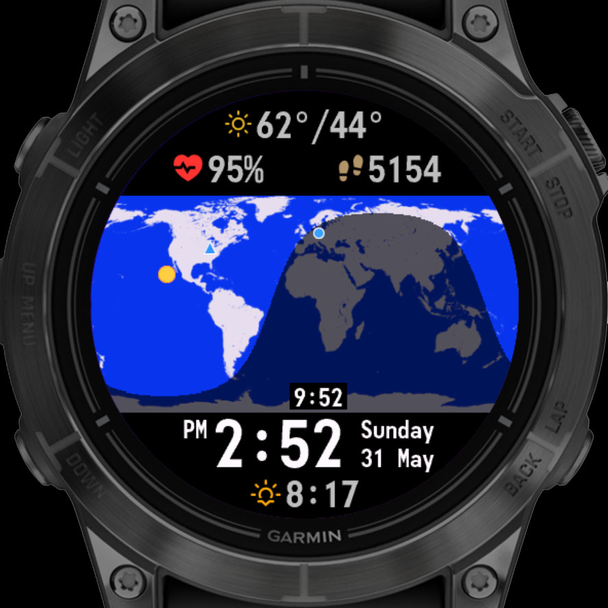 Natural Earth - Solar World Face · Screenshot 3