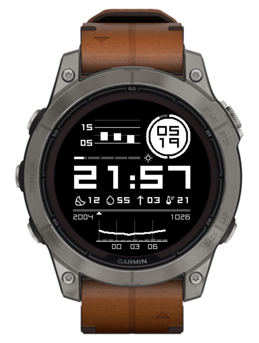 NEAR FUTURE Garmin watch face