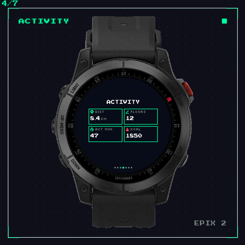 PixelDex - Retro Pixel RPG Watch Face · Screenshot 3