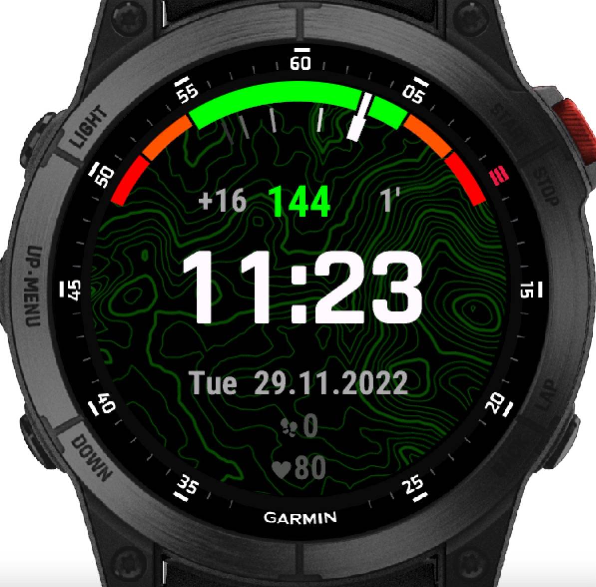 CGM Gauge Watchface · Screenshot 2