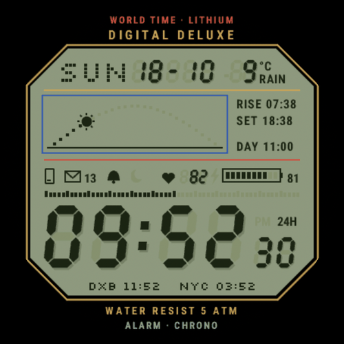 DIGITAL DELUXE - Retro 80s LCD · Screenshot 4
