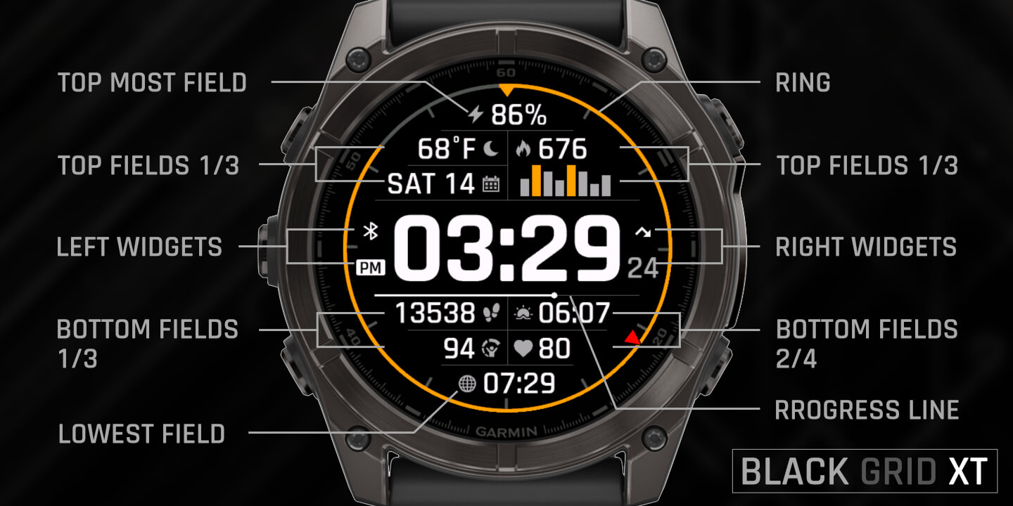 Black Grid XT 5