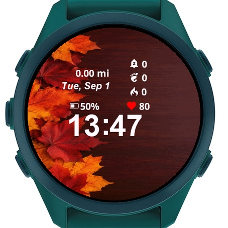 Close Up Wooden Table Autumn · Screenshot 2