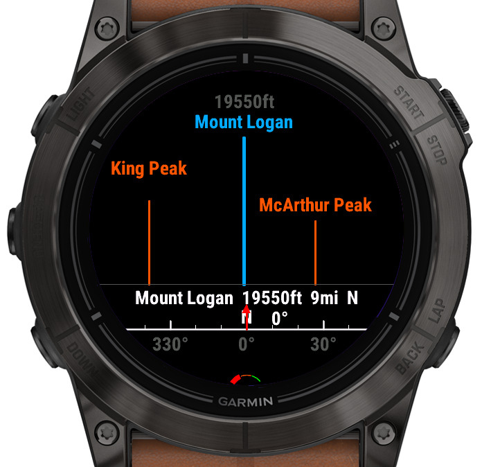 Peak Finder Compass · Screenshot 4