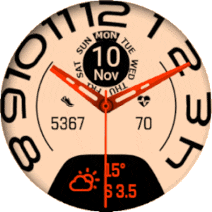 Oceans Watch Face · Screenshot 0