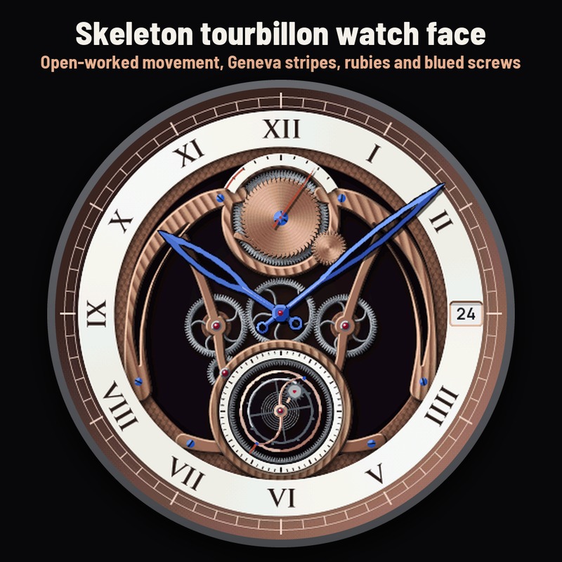 Astra Tourbillon Pro – 动态奢华机械镂空表盘 · Screenshot 0